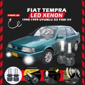 Fiat Tempra Sis Farı Uyumlu Şimşek Etkili Led Xenon Premium Series H1 thumbnail 7
