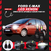 Ford C-MAX 2003-2010 Uzun Far Uyumlu Şimşek Etkili Led Xenon Light Series H1 thumbnail 6