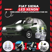 Fiat Tipo Uzun - Kısa FarUyumlu Şimşek Etkili Led Xenon Performance Series H4 thumbnail 1