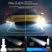 Ford Focus 4 2018-2024 Sis Farı Uyumlu Şimşek Etkili Led Xenon Pro Series H11 - 5
