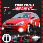 Ford Focus 1 1999-2001 Sis Farı Uyumlu Şimşek Etkili Led Xenon Light Series H1 thumbnail 6