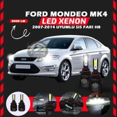Ford Mondeo MK4 2007-2014 Sis Farı Uyumlu Şimşek Etkili Led Xenon Light Series H8 thumbnail 6