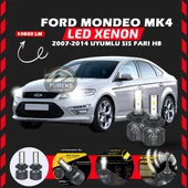 Ford Mondeo MK4 2007-2014 Sis Farı Uyumlu Şimşek Etkili Led Xenon Premium Series H8 thumbnail 7