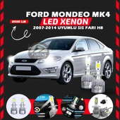 Ford Mondeo MK4 2007-2014 Sis Farı Uyumlu Şimşek Etkili Led Xenon Performance Series H8 thumbnail 6