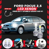 Ford Focus 2.5 2008-2011 Uzun Far Uyumlu Şimşek Etkili Led Xenon Performance Series H1 thumbnail 1