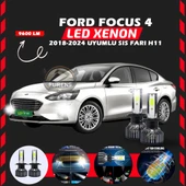 Ford Focus 4 2018-2024 Sis Farı Uyumlu Şimşek Etkili Led Xenon Pro Series H11 - 1