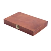 Tabanca Tüfek Harbi Takımı - Temizleme Seti - Ahşap Kutulu - Savage 103005 thumbnail 5