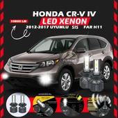 Honda CR-V 2012-2017 Sis Farı Uyumlu Şimşek Etkili Led Xenon Premium Series H11 thumbnail 1
