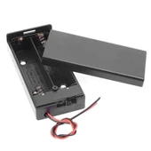 Ayt 2 li AA Kalem Pil Kapaklı Switch li Pil Yuvası Okul Deney İçin - 5