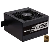 CORSAIR CX Serisi CX550 550W 80 Plus Bronze CP-9020121-EU Güç Kaynağı thumbnail 1