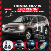 Honda CR-V 2012-2017 Uzun Far Uyumlu Şimşek Etkili Led Xenon Pro Series HB3 thumbnail 1