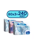 Selpak Kutu El Ve Yüz Havlusu 21x19 Cm Üç Katlı - 80x3 Adet - 1