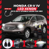 Honda CR-V 2012-2017 Uzun Far Uyumlu Şimşek Etkili Led Xenon Light Series HB3 thumbnail 6