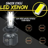 Honda CR-V 2012-2017 Uzun Far Uyumlu Şimşek Etkili Led Xenon Premium Series HB3 - 6