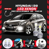 Hyundai İ30 2007-2016 Sis Farı Uyumlu Şimşek Etkili Led Xenon Performance Series H8 thumbnail 1