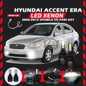 Hyundai Accent Era 2006-2012 Sis Farı Uyumlu Şimşek Etkili Led Xenon Light Series H27 thumbnail 1