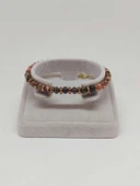 Rodonit Taşı Tasarım Bileklik (55924) thumbnail 2