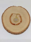 Akik Taşı Tasarım Bileklik (55922) - 5