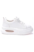 Celira Dvm Ekru Kadın Günlük Sneaker Spor Ayakkabı - 1