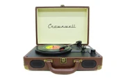 Crownwell Şarjlı Bluetoothlu Önden Hoparlörlü Çantalı Pikap Kahverengi (C0453) - 1