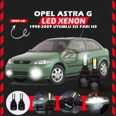 Opel Astra G 1998-2009 Sis Farı Uyumlu Şimşek Etkili Led Xenon Light Series H3 thumbnail 1