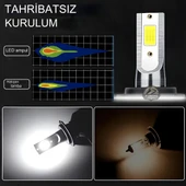 Renault Megane 3 2009-2016 Sis Farı Uyumlu Şimşek Etkili Led Xenon Pro Series H8 thumbnail 9