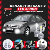 Renault Megane 2 2002-2009 Sis Farı Uyumlu Şimşek Etkili Led Xenon Performance Series H8 thumbnail 6