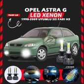 Opel Astra G 1998-2009 Sis Farı Uyumlu Şimşek Etkili Led Xenon Pro Series H3 - 1