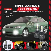 Opel Astra G 1998-2009 Sis Farı Uyumlu Şimşek Etkili Led Xenon Premium Series H3 - 7