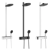 Hansgrohe Pulsify S 260 2Jet  Duş Kolonu Satin Beyaz 24240700 - 2