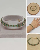 Aventurin Taşı Tasarım Bileklik (55932) thumbnail 1