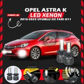 Opel Astra K 2015-2023 Sis Farı Uyumlu Şimşek Etkili Led Xenon Premium Series H11 thumbnail 6