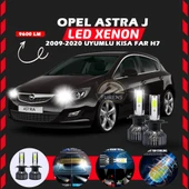 Opel Astra J 2009-2020 Kısa Far Uyumlu Şimşek Etkili Led Xenon Pro Series H7 thumbnail 7
