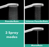 Hansgrohe Rainfinity 130 Porter Duş Seti  1.6m Beyaz 26851700 - 4