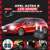 Opel Astra K 2015-2023 Kısa Far Uyumlu Şimşek Etkili Led Xenon Premium Series H7 thumbnail 1