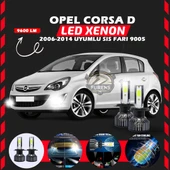 Opel Corsa D 2006-2014 Sis Farı Uyumlu Şimşek Etkili Led Xenon Pro Series H9005 thumbnail 7