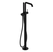 Hansgrohe Tecturis S Tek Kollu Küvet Bataryası Satin Siyah-73440670 - 1