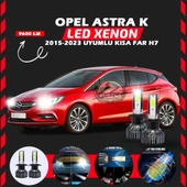 Opel Astra K 2015-2023 Kısa Far Uyumlu Şimşek Etkili Led Xenon Pro Series H7 thumbnail 7