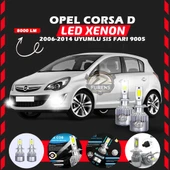 Opel Corsa D 2006-2014 Sis Farı Uyumlu Şimşek Etkili Led Xenon Performance Series H9005 thumbnail 1