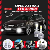 Opel Astra J 2009-2020 Sis Farı Uyumlu Şimşek Etkili Led Xenon Performance Series H11 thumbnail 1