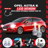 Opel Astra K 2015-2023 Uzun Far Uyumlu Şimşek Etkili Led Xenon Performance Series H1 thumbnail 1