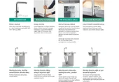 Hansgrohe Talis M54 Eviye Bataryası 270 Spiralli 1 jet  + SBox 72809000 thumbnail 7