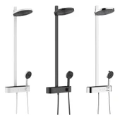 Hansgrohe Pulsify S 260 2Jet  Duş Kolonu Satin Siyah 24240670 - 5