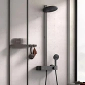Hansgrohe Pulsify S 260 2Jet  Duş Kolonu Satin Siyah 24240670 - 2