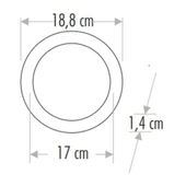 Cata 15W Slim LED Panel Beyaz CT-5148B - 2