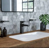 Hansgrohe Metropol Lavabo Bataryası 110 Satin Siyah 32507670 - 1