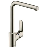 Hansgrohe Focus Eviye Bataryası 280 Paslanmaz Çelik 31817800 - 1