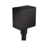 Hansgrohe Fixfit S Square Duş Çıkış Dirseği Mat Siyah 26455670 - 1