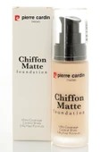 Pierre Cardin Chiffon Touch Mat Görünüm Veren Fondöten-Porcelain-776 - 5
