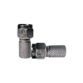 RG6 22mm Siyah Konnektör Kutulu 100 Adet - 2